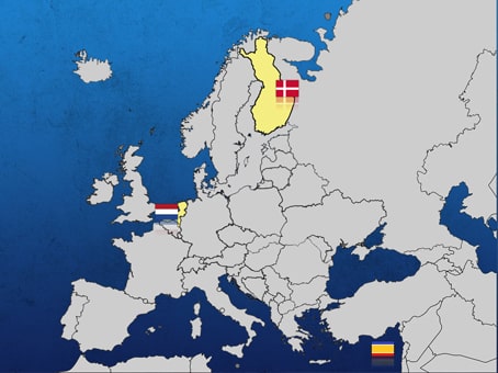 Eizellenspende in europäischen Ländern — Zypern, Holland, Dänemark