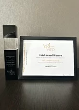 Gold Award Winner Entrepreneur of The Year